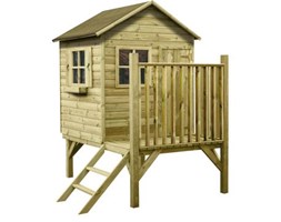 Domek dla dzieci GRZEŚ 118 x 182 x 210 cm WERTH-HOLZ