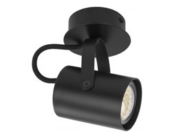 WYS. 24H! Kinkiet LAMPA ścienna KAMERA 1 czarny 32561 SIGMA regulacja PLAFON minimalistyczna metalowa reflektorek tuba