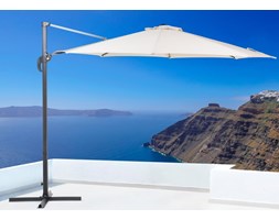 Parasol ogrodowy Ø300 cm beżowy/ciemnoszary SAVONA