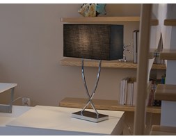 Lampa biurowa czarna - stołowa - nocna - gabinetowa - YASUNI