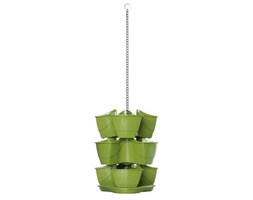 Doniczka COUBI DKN300W 370U 29,5 x 29,5 x 88 cm PROSPERPLAST