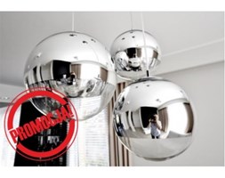 Lampa wisząca S15 ESFERA srebrna nowoczesna pojedyncza chromowana -
