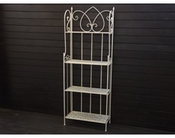 REGAŁ PÓŁKA SZAFKA METALOWA SHABBY 165CM