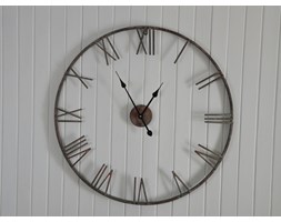 ZEGAR METALOWY LOFT INDUSTRIAL VINTAGE 80CM