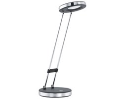 Lampa biurkowa GEXO czarny/chrom 93076 Eglo