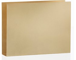 Organizer na korespondencję wiszący Brass