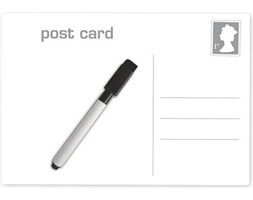 Tablica magnetyczna Post Card