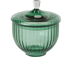 Bomboniera Lyngby szklana Copenhagen Green