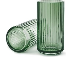 Wazon Lyngby szklany Copenhagen Green