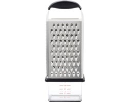 Tarka czterostronna z pojemnikiem Box Grater