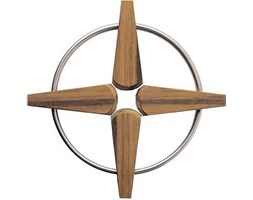 Podstawka pod gorące naczynia Bollard drewno tekowe