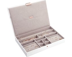 Pudełko na biżuterię z pokrywką supersize Stackers edycja Rose Gold