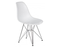 KRZESŁO MILANO NA NOGI METAL CHROM 130 40 KOLORÓW DSW