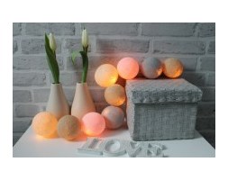 Świecące kuleczki - Cotton Ball Lights