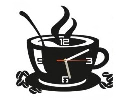 Zegar Coffee