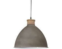 INDUSTRIALNA LAMPA ROSEVILLE 42 CM BETON/DREWNO