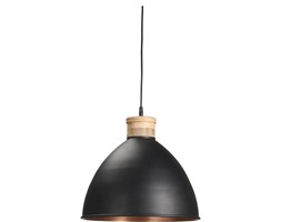 INDUSTRIALNA LAMPA ROSEVILLE 42 CM CZARNY/DREWNO