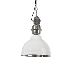 Industrialna lampa wisząca Manchester 35cm biała