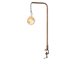 LAMPA BIURKOWA TUBEN PRZYKRĘCANA DO BLATU MIEDŹ