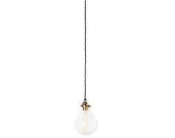 Lampa wisząca ze szklanym kloszem Droppe gwiazda