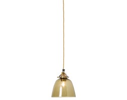 Lampa wisząca ze szklanym kloszem Joy 17cm szara