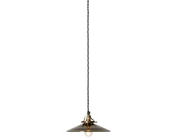 Lampa ze szklanym kloszem Faith 23cm szara