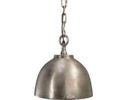 MASYWNA LAMPA WISZĄCA ROCHESTER 30 CM SREBRNA