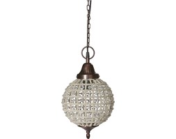 Szklana lampa wisząca Toulouse 20cm kryształ