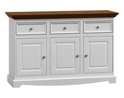 Komoda sosnowa Belluno Elegante 3.3 biała/orzech