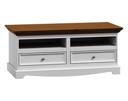 Komoda TV Belluno Elegante biała/orzech