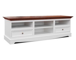 Komoda TV duża Belluno Elegante biała/orzech