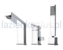 Bateria wannowa Deante Cubic BDD013M