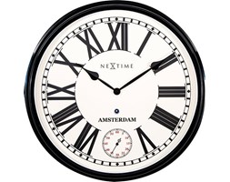 Zegar ścienny Amsterdam z sekundnikiem