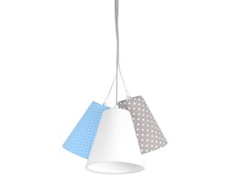 Lampa wisząca Dzwoneczki w Kropeczki Blue