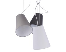 Lampa wisząca RETTO C III Nowodvorski styl nowoczesny stal lakierowana abażur