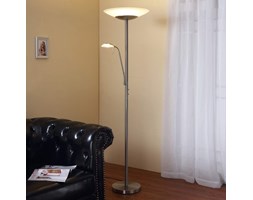 Ragna - lampa stojąca LED z wbudowaną lampką