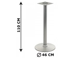 Podstawa stolika NY-B006, wysokość 110 cm, aluminium