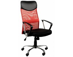 Fotel biurowy gabinetowy ZH-935/TILT/CZERWONY