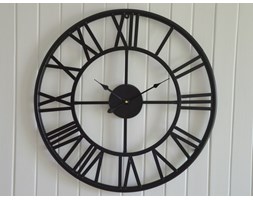 ZEGAR ŚCIENNY METALOWY LOFT INDUSTRIALNY 60CM