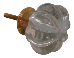 Szklana gałka do drzwiczek Antic Line Knob