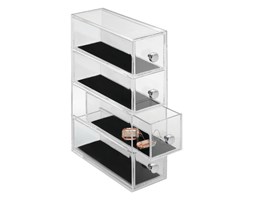 Organizer iDesign Clarity, wys. 25,5 cm