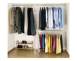 Zestaw 3 teleskopowych wieszaków Wenko Garment