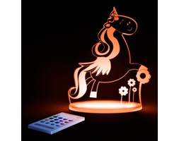 Dziecięca lampa nocna LED Aloka Jednorożec