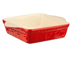 Czerwone naczynie do zapiekania Premier Housewares Sweet Heart, 22x31 cm