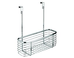 Metalowy koszyk na drzwi szafek kuchennych InterDesign Axis Basket