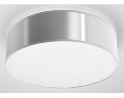Elegancka Lampa Sufitowa Koło Plafon ARENA 35 Szara