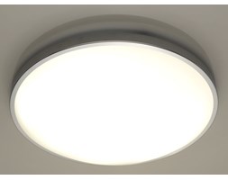Nowoczesna lampa sufitowa okrągły plafon SOLAR 40 Chrom