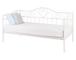 Łóżko metalowe Linnea New 90x200 białe