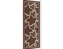 Brązowy wytrzymały chodnik kuchenny Floorita Maple Marrone, 55x140 cm