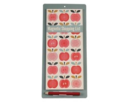 Bloczek na listę zakupów z magnesem Rex London Vintage Apple